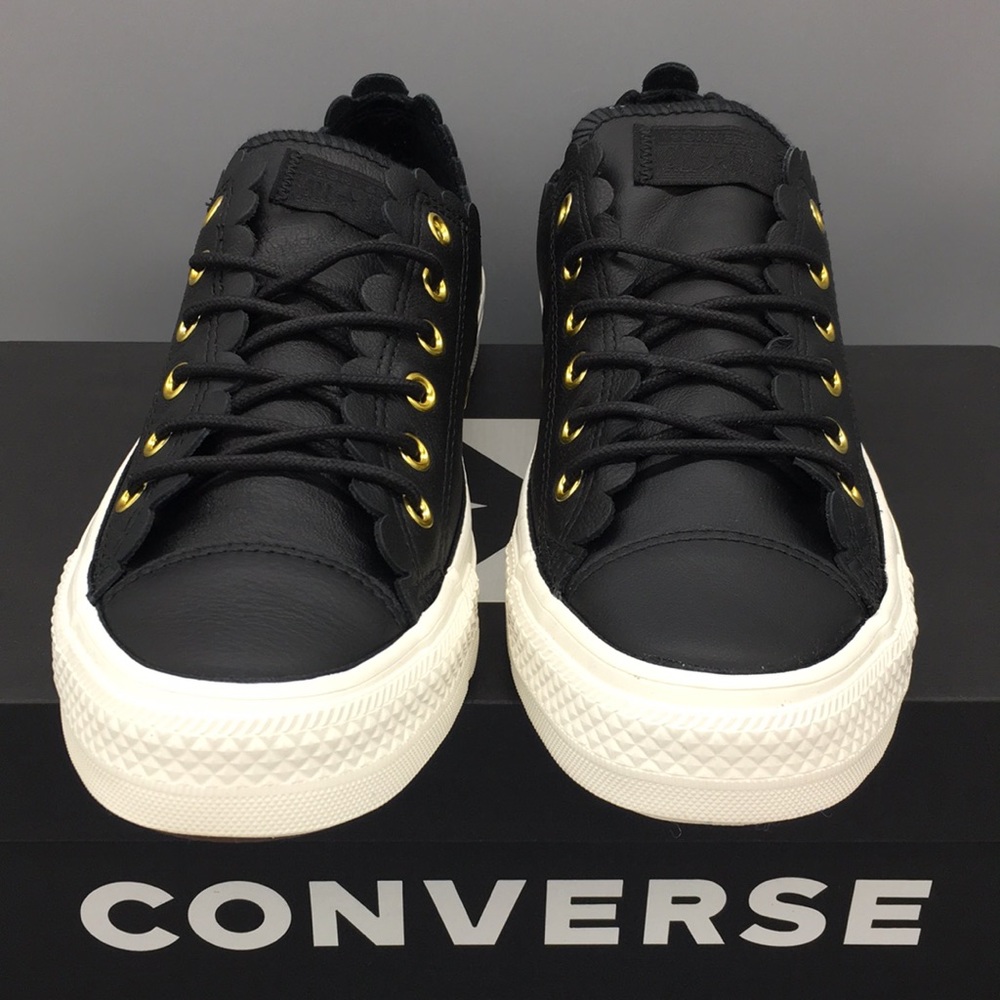 Converse CTAS OX black/gold/egret - Picture 4 of 8